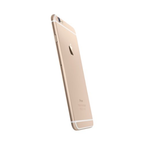 Apple - Pre-Owned iPhone 6 Plus 4G LTE with 128GB Memory Cell Phone (Unlocked) - Gold-Back_Standard 