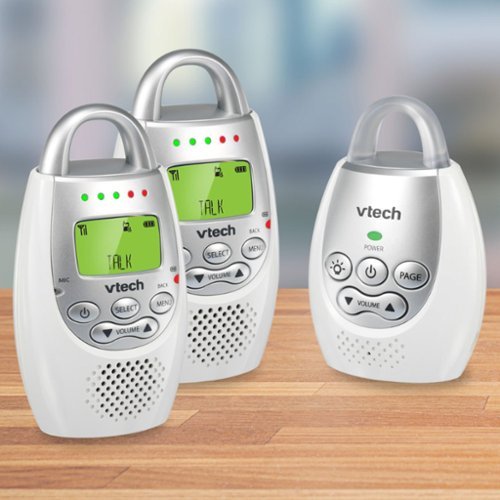 VTech Audio Baby Monitor (2-Unit) - White SHOP ONLINE