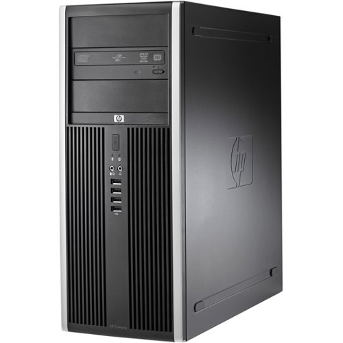 HP - Refurbished Compaq Desktop - Intel Core i5 - 4GB Memory - 320GB Hard Drive - Black-Front_Standard 