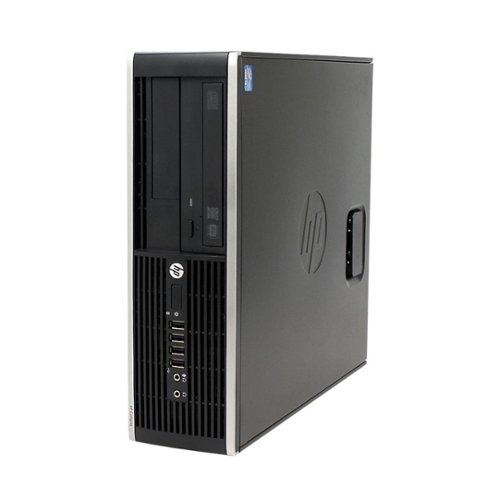 HP - Refurbished Compaq Desktop - Intel Core i3 - 8GB Memory - 500GB Hard Drive - Black-Front_Standard 