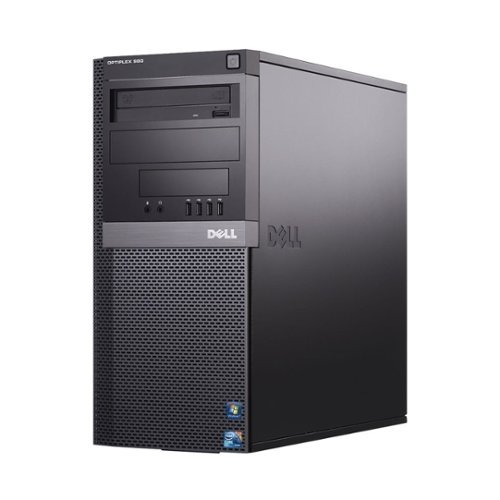 Dell - Refurbished OptiPlex Desktop - Intel Core i5 - 4GB Memory - 500GB Hard Drive - Black/silver-Front_Standard 