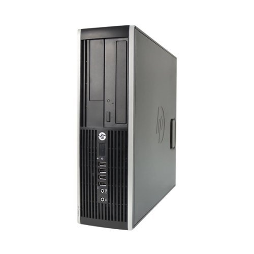 HP - Refurbished Compaq Desktop - Intel Core 2 Duo - 4GB Memory - 250GB Hard Drive - Black