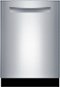 Bosch - 500 Series 24" Pocket Handle Dishwasher with Stainless Steel Tub-Front_Standard 