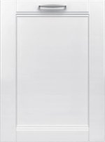 Bosch - 300 Series 24" Custom Panel Dishwasher with Stainless Steel Tub - Custom Panel Ready - Front_Standard