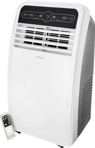 Insignia™ - 8,000 BTU Portable Air Conditioner - Gray/White