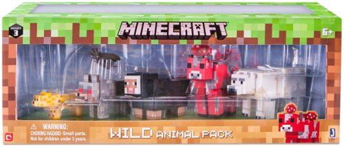  Jazwares - Minecraft Series 3 Animal Pack - Styles May Vary
