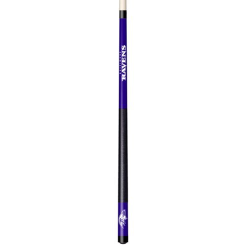 Imperial - Baltimore Ravens Team Color Laser-Etched Cue Stick - Purple-Front_Standard 