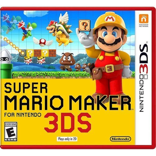 Super Mario Maker - Nintendo 3DS, Nintendo 3DS XL [Digital]-Front_Standard 