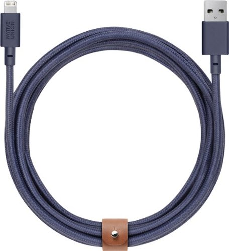  Native Union - Apple MFi Certified 9.8' Lightning USB Charging Cable - Marine