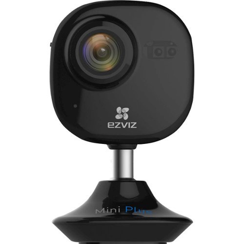  EZVIZ - Mini Plus Indoor 1080p Wi-Fi Pet Camera - Black