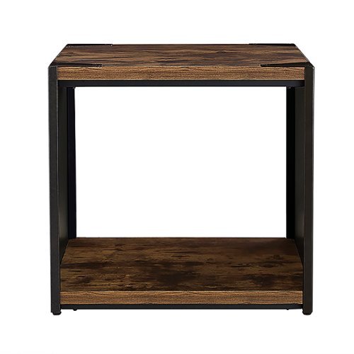  Walker Edison - Urban Side Table - Reclaimed Wood