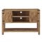 Walker Edison - Farmhouse Barndoor Sideboard TV Stand for Most Flat-Panel TV's up to 55" - Barnwood-Front_Standard