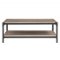 Walker Edison - Farmhouse Angle Industrial Iron Coffee Table-Front_Standard