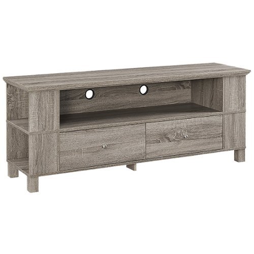 Rustic Gaming and Entertainment TV Stand for Most TVs Up to 65"-Front_Standard 