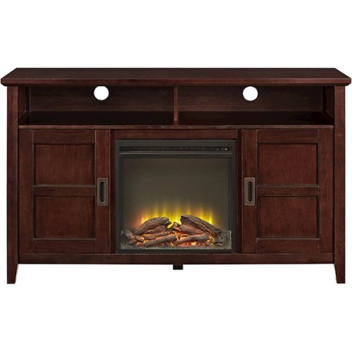  Walker Edison - TV Cabinet for Most TVs Up to 55&quot; - Brown