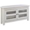 Walker Edison - TV Cabinet for Most TVs Up to 50" - White Wash-Front_Standard