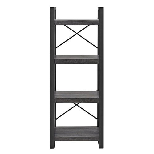 Walker Edison - angelo:HOME City Grove Media Storage Tower - Charcoal-Front_Standard 