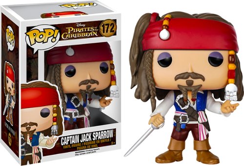  Funko - Pop! Disney Pirates of the Caribbean: Jack Sparrow - Multi