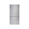 LG - 22.1 Cu. Ft. Bottom-Freezer Refrigerator - Stainless Steel-Front_Standard