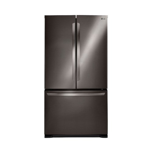 LG - 20.9 Cu. Ft. French Door Counter-Depth Refrigerator-Front_Standard 