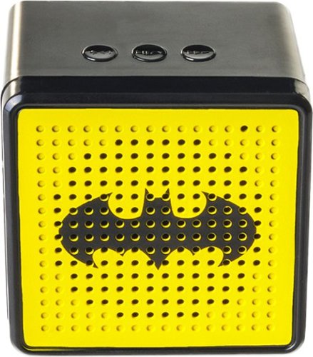 Batman - Portable Bluetooth Speaker - Black/yellow