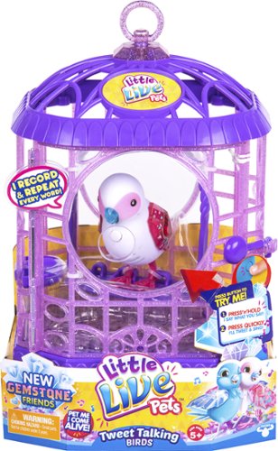  Little Live Pets - S6 Bird with Cage - Assorted