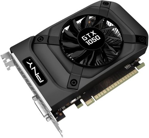  PNY - NVIDIA GeForce GTX 1050 2GB GDDR5 PCI Express 3.0 Graphics Card - Black