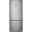 Front. Haier - 15 Cu. Ft. Bottom-Freezer Refrigerator - Stainless Steel.