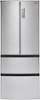 Haier - 15 Cu. Ft. 4-Door French Door Refrigerator - Stainless Steel-Front_Standard