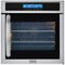 Haier - 23.4" Built-In Single Electric Convection Wall Oven - Stainless Steel-Front_Standard