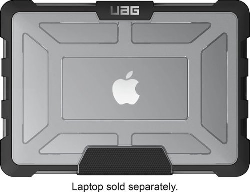 UAG - Top and Rear Cover for Apple MacBook Pro 13.3" - Transparent/ice