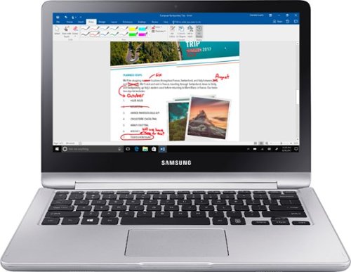  Samsung - Notebook 7 Spin 2-in-1 13.3&quot; Touch-Screen Laptop - Intel® Core™ i5 - 12GB Memory - 1TB Hard Drive