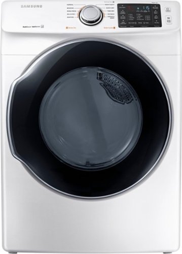  Samsung - 7.5 Cu. Ft. 10-Cycle Gas Dryer with Steam