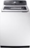 Samsung - 5.2 Cu. Ft. High-Efficiency Top Load Washer with Steam and Activewash - White-Front_Standard