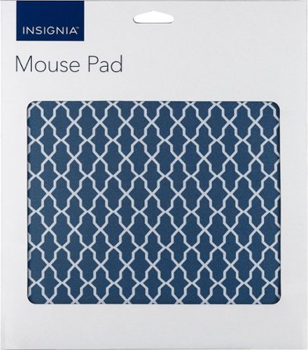 Insignia™ Mouse Pad - Geo Blue WORLDWIDE DELIVERY