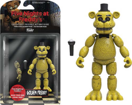  Funko - Five Night's at Freddy's Golden Freddy Figure - Multi