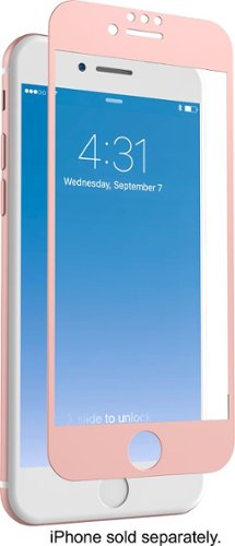  ZAGG - InvisibleSHIELD Screen Protector for Apple iPhone 7 - Rose Gold