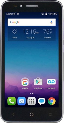  FreedomPop - Alcatel ONETOUCH Conquest 4G LTE with 8GB Memory Cell Phone w/500MB of data + 200 minutes/500 texts included monthly - Dark Gray (Unlocked)