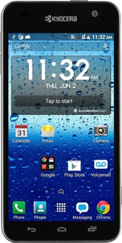  FreedomPop - Certified Pre-Owned Kyocera Hydro Vibe 4G LTE with 8GB Memory Cell Phone w/500MB of data included monthly (Unlocked)