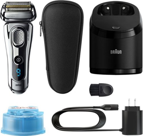 Braun Series 9 Wet/Dry Electric Shaver - Chrome BUY IN EUROPE