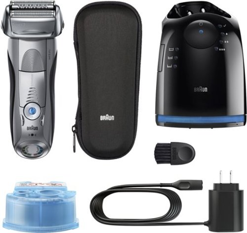 Braun Series 7 Wet/Dry Electric Shaver - Silver GLOBAL SHIPPING