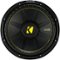 KICKER - CompC 12" Single-Voice-Coil 4-Ohm Subwoofer - Black-Front_Standard