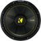 KICKER - CompC 10" Single-Voice-Coil 4-Ohm Subwoofer - Black-Front_Standard