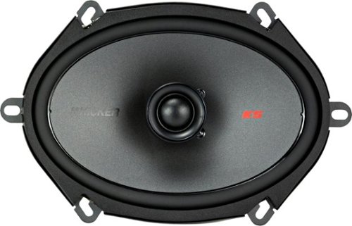  KICKER - KS Series 6&quot; x 8&quot; 2-Way Car Speaker with Polypropylene Cones (Each) - Black