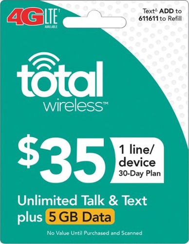  Total Wireless - $35 Prepaid Phone Card