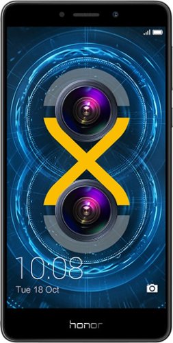  Huawei - Honor 6x 4G LTE with 32GB Memory Cell Phone (Unlocked) - Gray