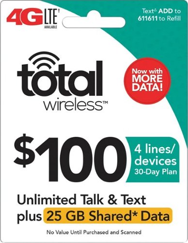 Total Wireless - $100 Prepaid Phone Card-Front_Standard 