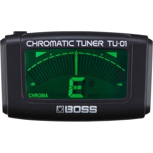  BOSS Audio - Clip-On Chromatic Tuner - Black