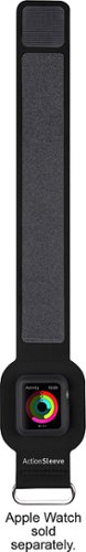 Twelve South - ActionSleeve Armband for Apple Watch ® 38mm - Black-Angle_Standard
