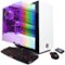CyberPowerPC - Gamer Supreme Desktop - Intel Core i7-7700K - 32GB Memory - NVIDIA GeForce GTX 1080 - 3TB HDD + 480GB SSD - White-Front_Standard
